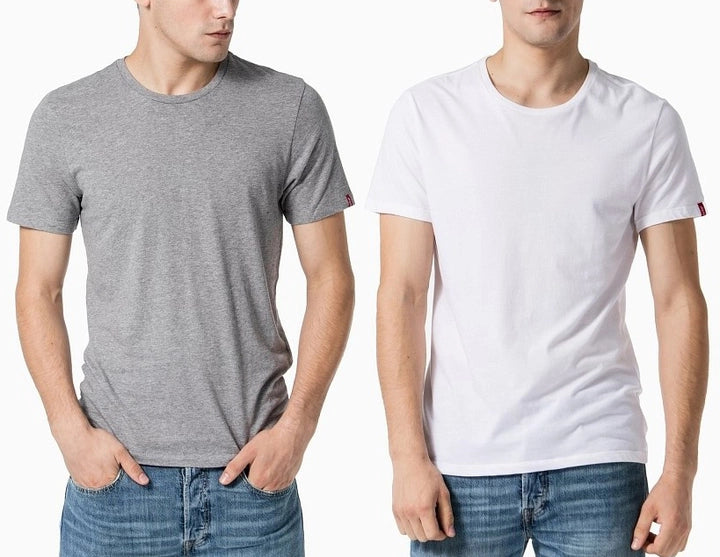 Levi's Men's Slim Fit Crewneck Tees (2 Pack)