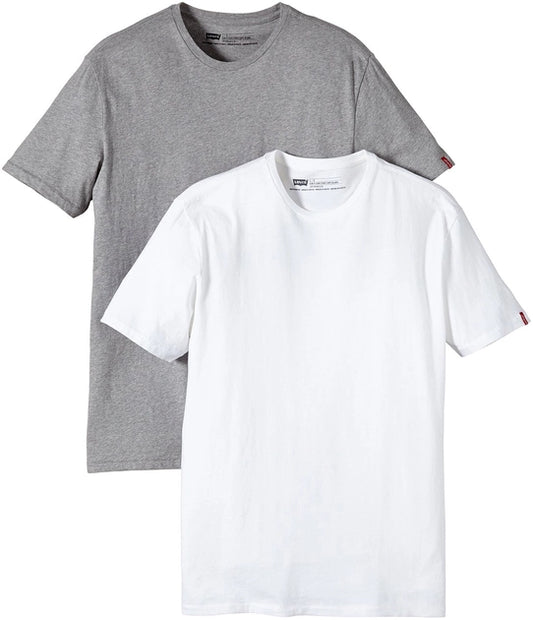 Levi's Men's Slim Fit Crewneck Tees (2 Pack)