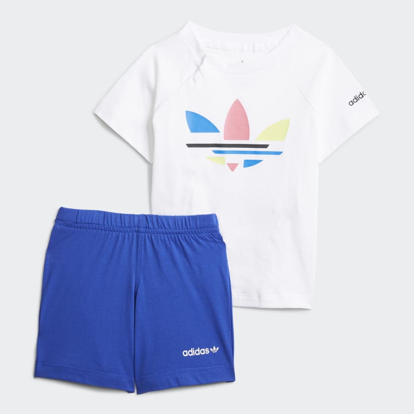 Adidas Adicolor Shorts and Tee Set - Sunnny SunMarket